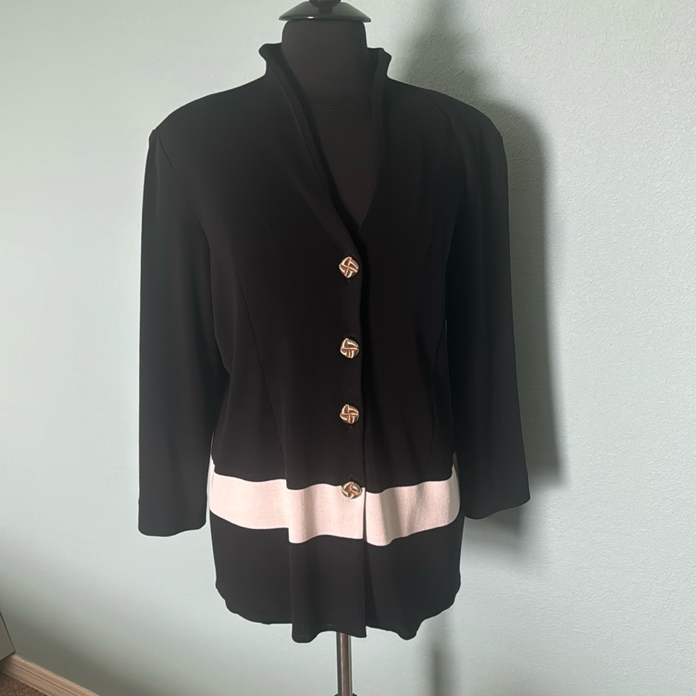 Misook black jacket
